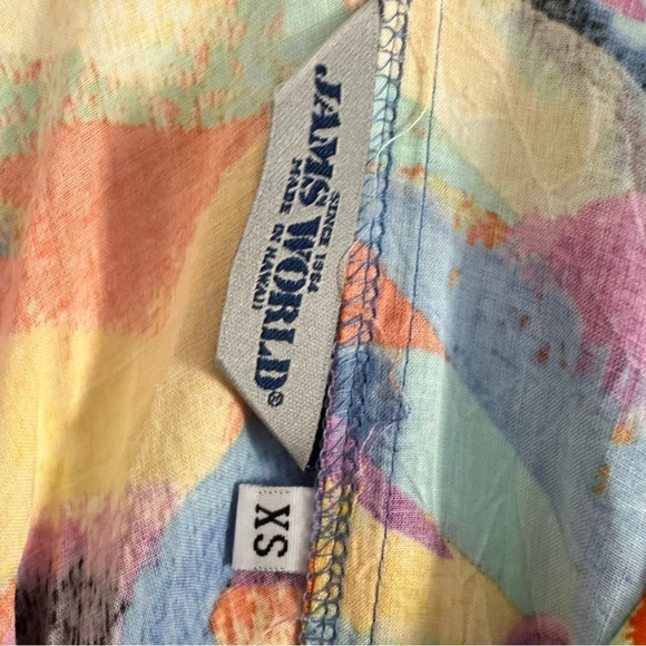 Jams World Multicolored Hawaii dress New With Tags Size: XS - Picture 3 of 7